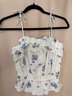 American Eagle Floral Crop Top